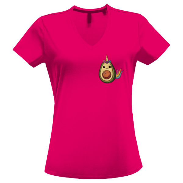 Tričko s potiskem Avocado jednorožec