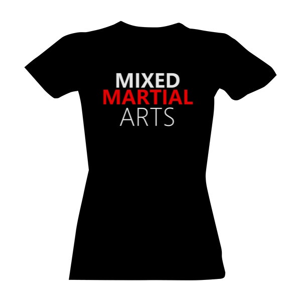 Tričko s potiskem Mixed Martial Arts