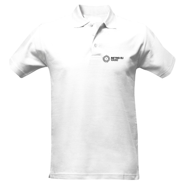 Pánská polokošile Cotton, bílá, malé černé logo