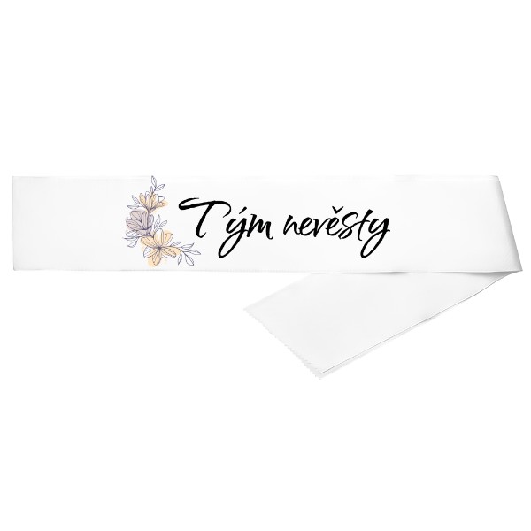 Šerpa s potiskem Šerpa tým nevěsty